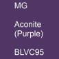 Preview: MG, Aconite (Purple), BLVC95.